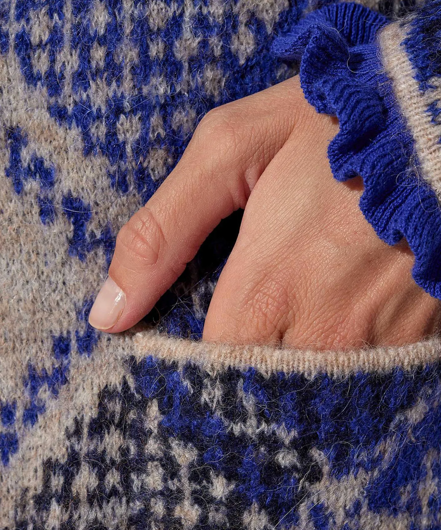 giulia_e_tu_cardigan_wool_3.webp Cardigan Wool Mix Fancy Argyle*GIULIA E TU Best
