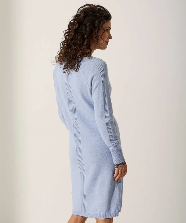 Knit Dress With Pocket*GIULIA E TU Hot
