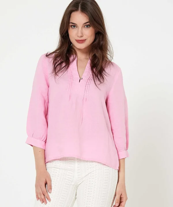 Linen Blouse*GIULIA E TU Cheap