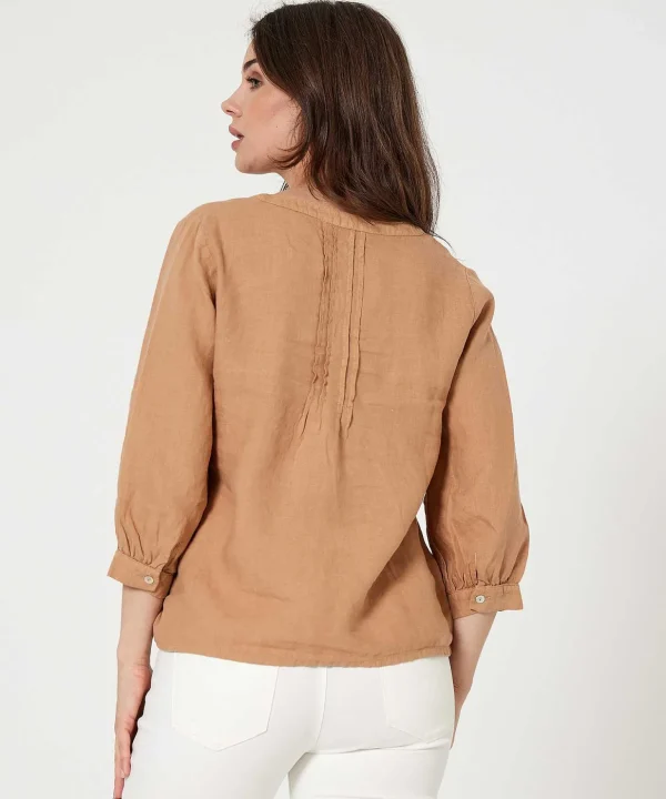 Linen Blouse*GIULIA E TU Cheap