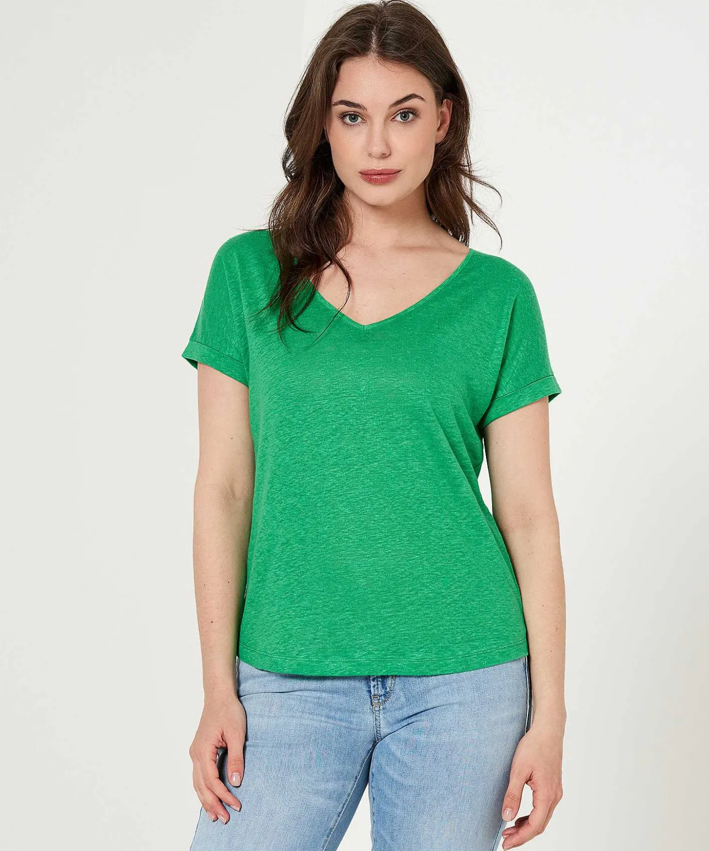 giulia_e_tu_linen_shirt_v_2-4.webp Linen Shirt V-Neck*GIULIA E TU Clearance