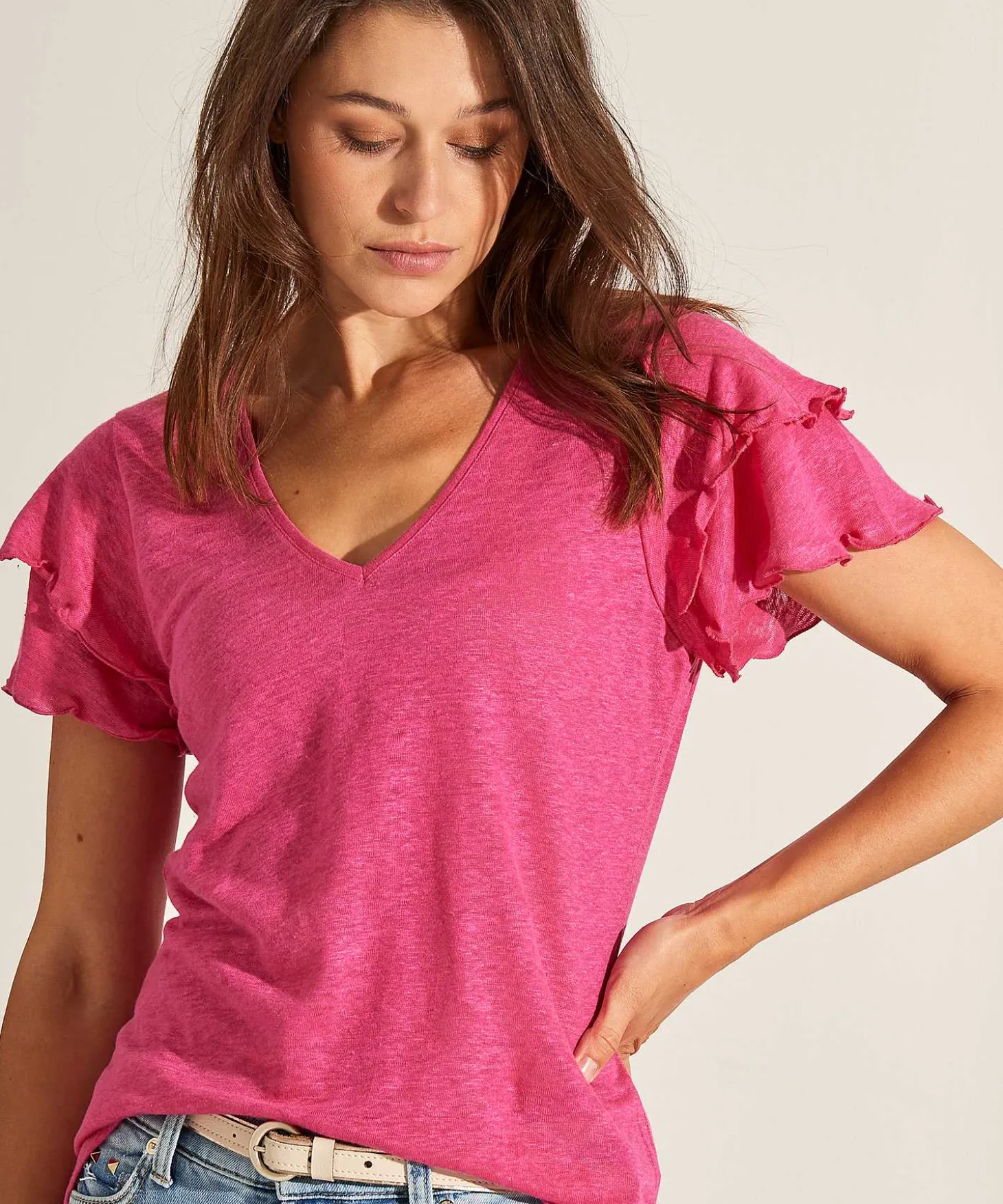 giulia_e_tu_linen_shirt_v_2.webp Linen Shirt Valance*GIULIA E TU Clearance