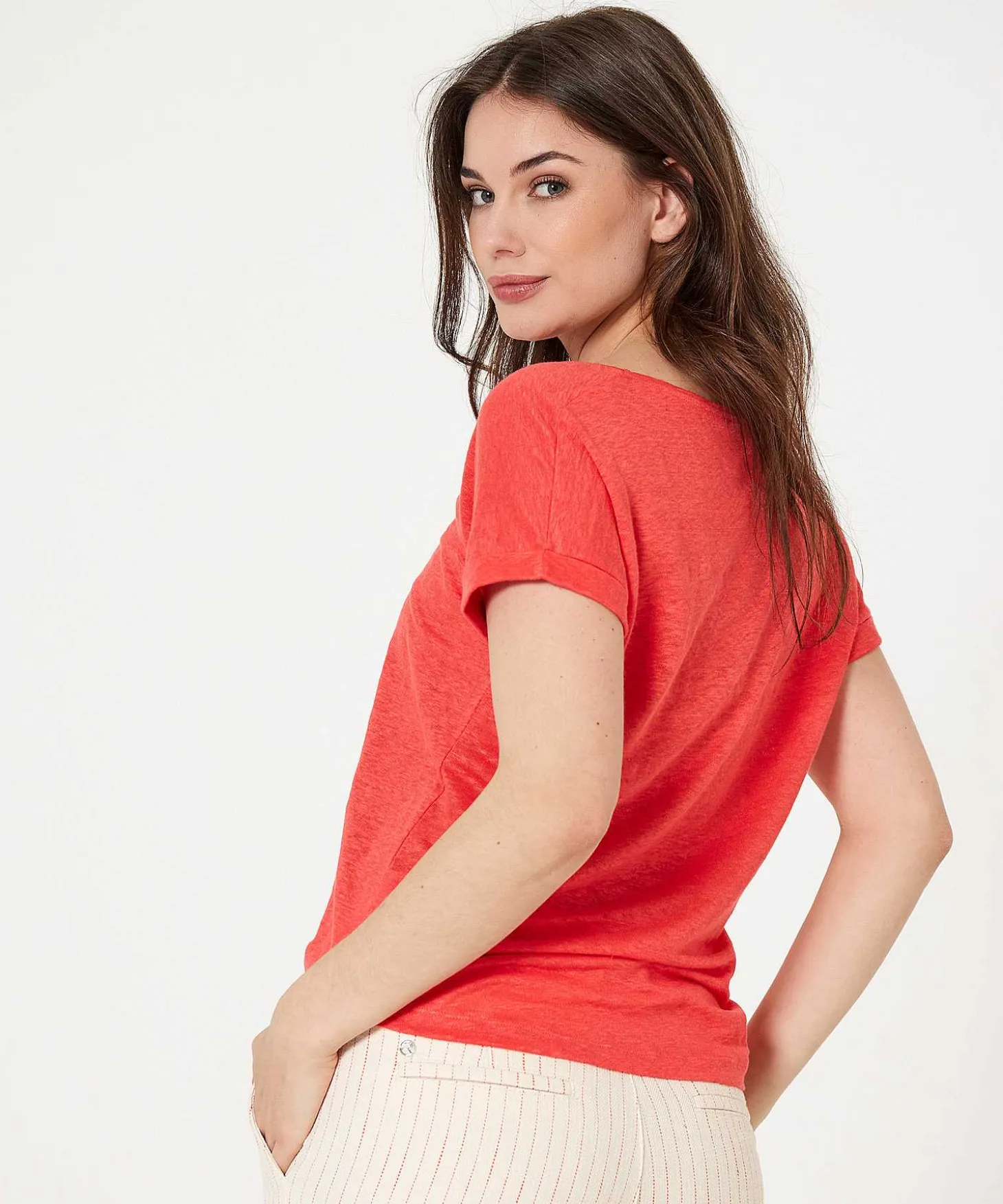 giulia_e_tu_linen_shirt_v_3-2.webp Linen Shirt V-Neck*GIULIA E TU Flash Sale