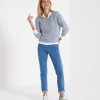 Melange Sweater Ribbon Yarn*GIULIA E TU Flash Sale