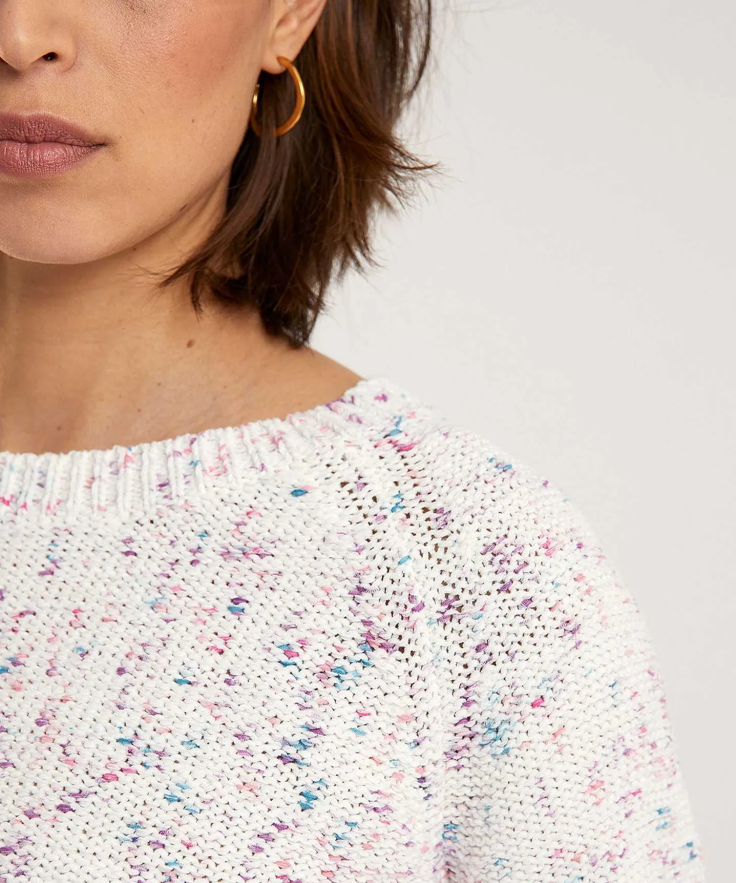 giulia_e_tu_melange_sweat_1.webp Melange Sweater Ribbon Yarn*GIULIA E TU Best