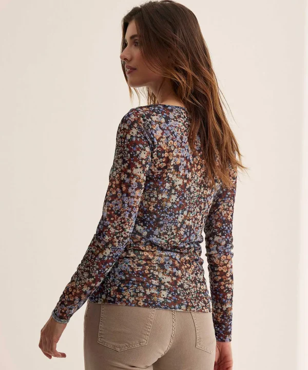 Mesh Shirt Millefleurs*GIULIA E TU Best