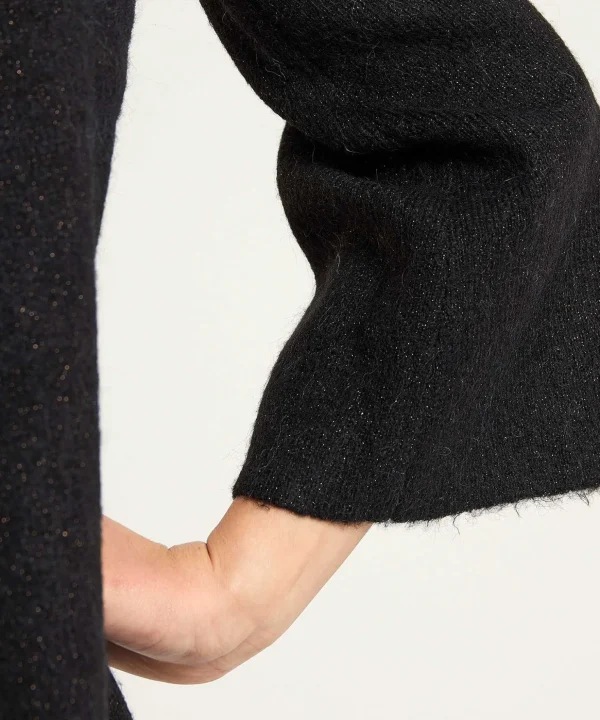 Mid-Length Cardigan Lurex*GIULIA E TU Cheap