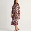 Paisley Button-Down Dress*GIULIA E TU Hot