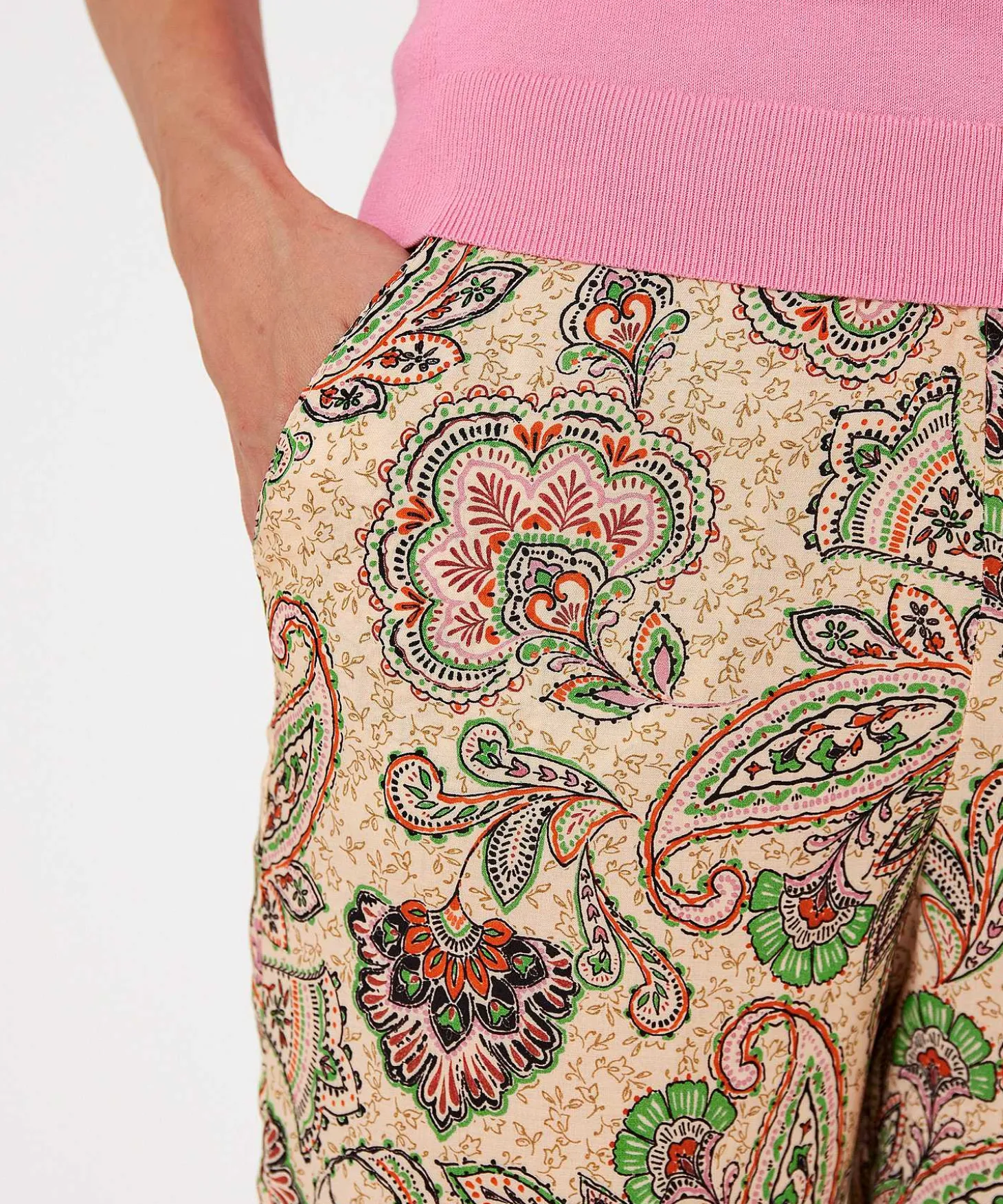 giulia_e_tu_palazzo_pants_3.webp Palazzo Pants Paisley Flower*GIULIA E TU Best Sale