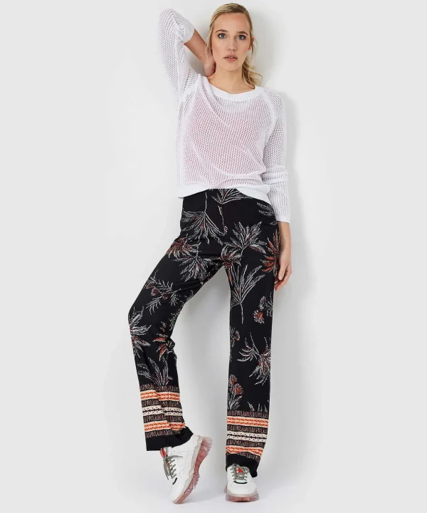Pants Leaf Print*GIULIA E TU New