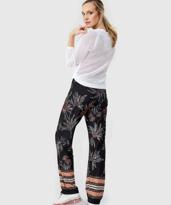 Pants Leaf Print*GIULIA E TU New