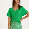Pointelle Sweater V-Neck*GIULIA E TU Cheap