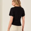 Pointelle Sweater V-Neck*GIULIA E TU Shop