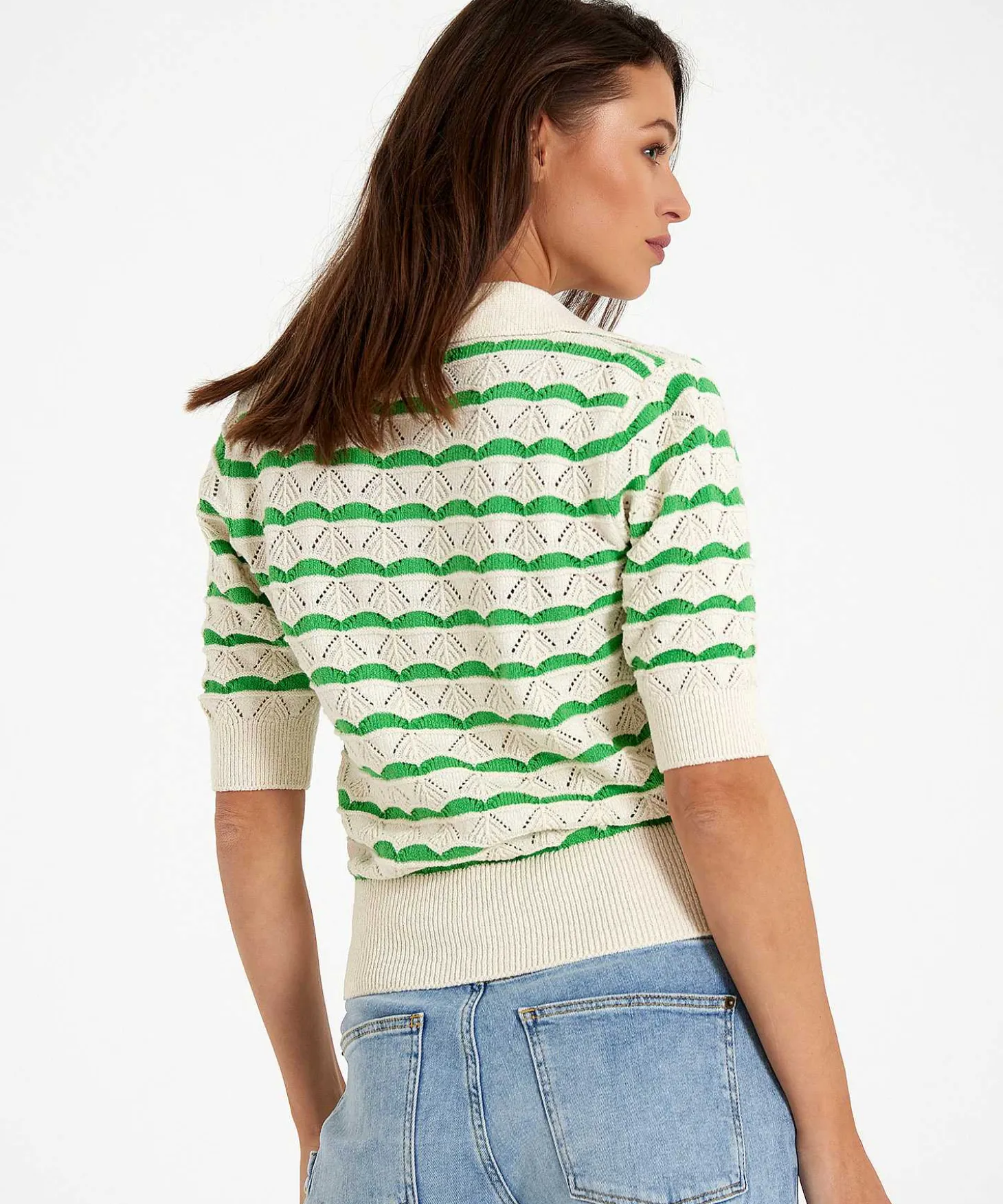 giulia_e_tu_polo_shirt_fa_2.webp Polo Shirt Fancy Ajour*Giulia e Tu Sale