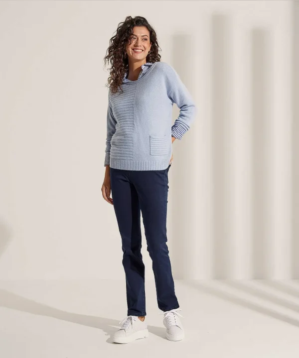 Poplin Blouse Stripe*GIULIA E TU Fashion