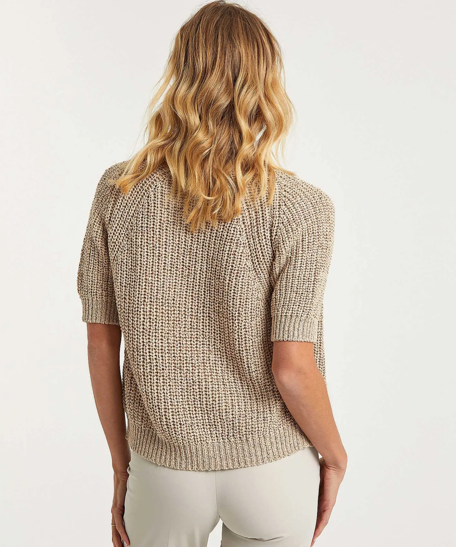 giulia_e_tu_ribbon_yarn_c_3-1.webp Ribbon Yarn Cardigan Short Sleeve*GIULIA E TU Hot