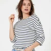 Shirt Breton Stripe Buttons*GIULIA E TU Online