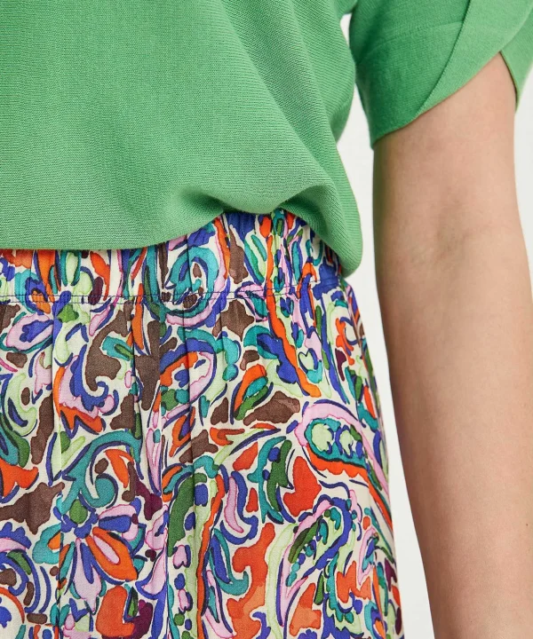 Skirt Multi Paisley*GIULIA E TU Best Sale