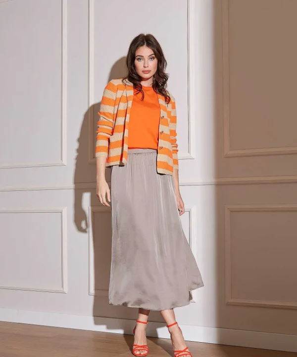 Skirt Satin*GIULIA E TU Store