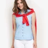 Sleeveless Blouse*GIULIA E TU Sale