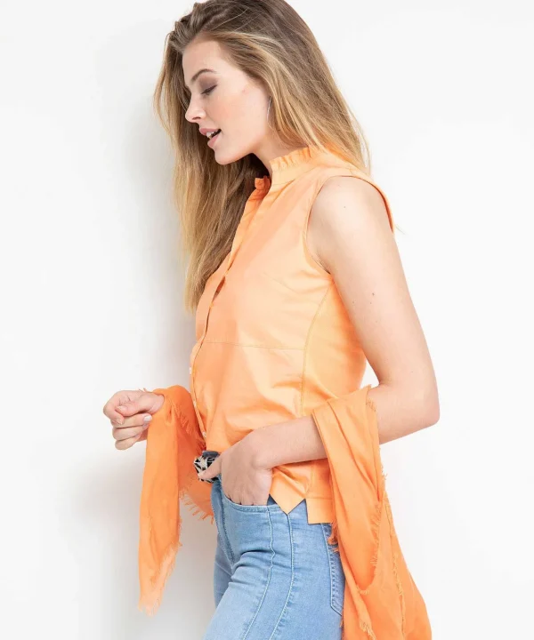 Sleeveless Blouse*GIULIA E TU Best Sale