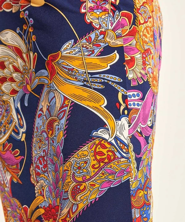 Slinky Skirt Multicolor Paisley*GIULIA E TU Store