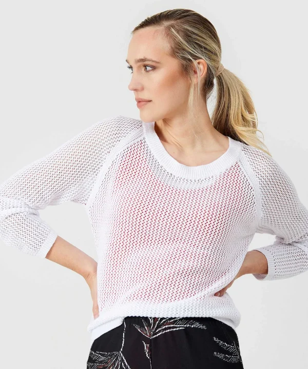 Sweater Ajour Knit*GIULIA E TU Best Sale