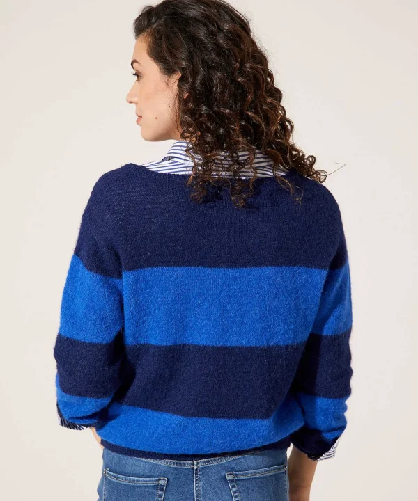 Sweater Alpaca Mix Stripes*GIULIA E TU Discount