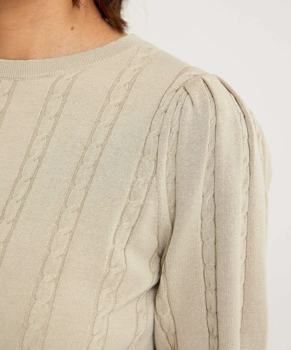 Sweater Cable Motif*GIULIA E TU Flash Sale