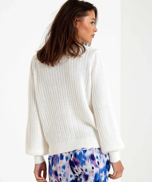 Sweater Fancy Knit Buttons*GIULIA E TU Sale