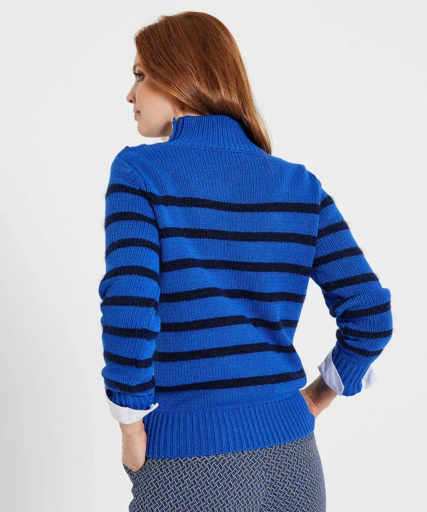 Sweater Stripes Button*GIULIA E TU Cheap