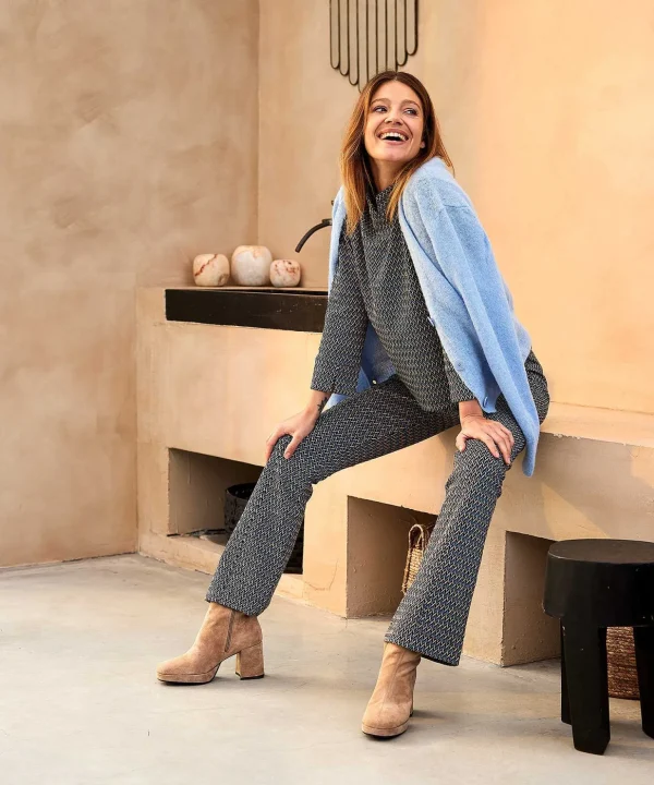 Top Herringbone Jacquard*GIULIA E TU Outlet