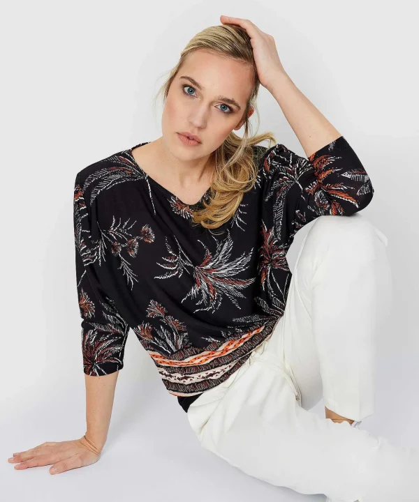 Top Leaf Print*GIULIA E TU Flash Sale