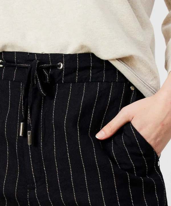 Trousers Linen Stripe*GIULIA E TU Sale