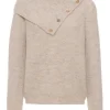 Turtleneck Diagonal Buttons*GIULIA E TU Store