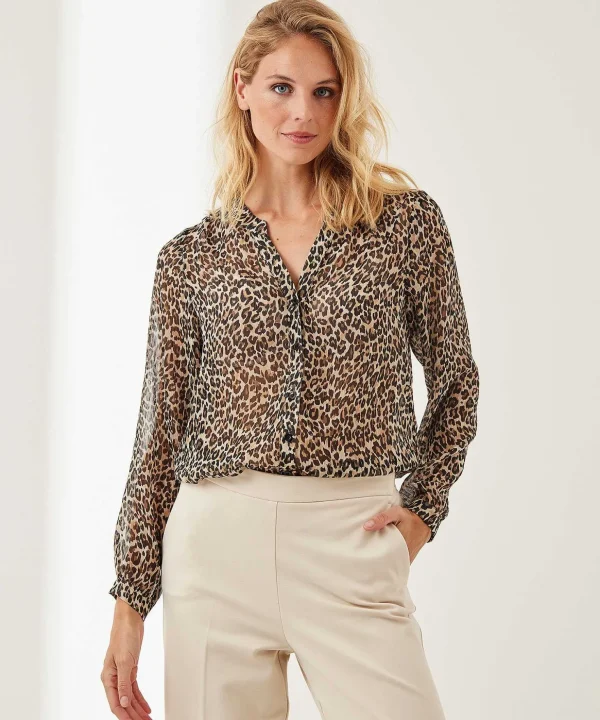 Voile Blouse All-Overprint*GIULIA E TU New