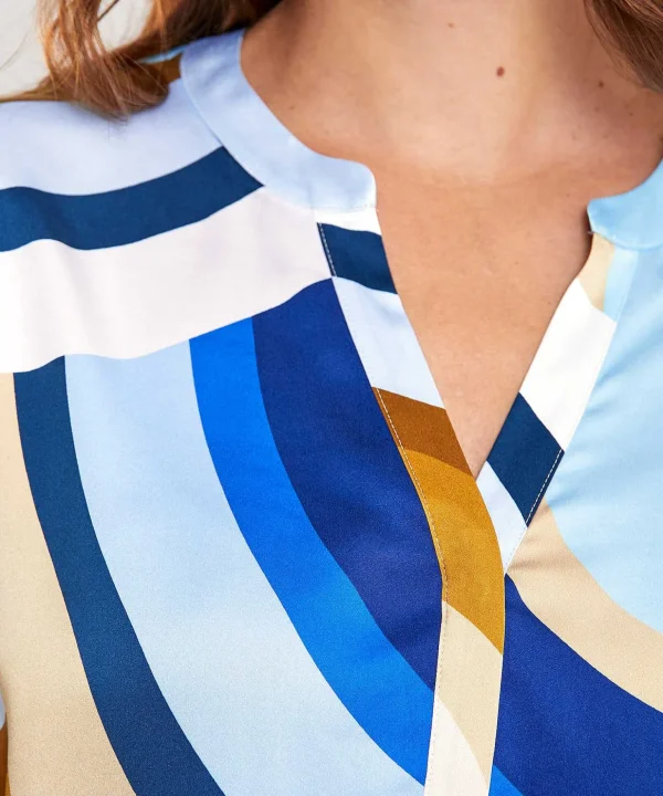Silk Blouse Swirlprint*Herzen's Angelegenheit Outlet