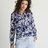 Cotton Voile Blouse Janice*0039 ITALY Best Sale