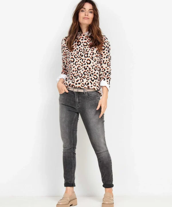 Jacquard Sweater Animal** New
