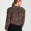 Blouse Paisley Print Rony*Jane Lushka Flash Sale