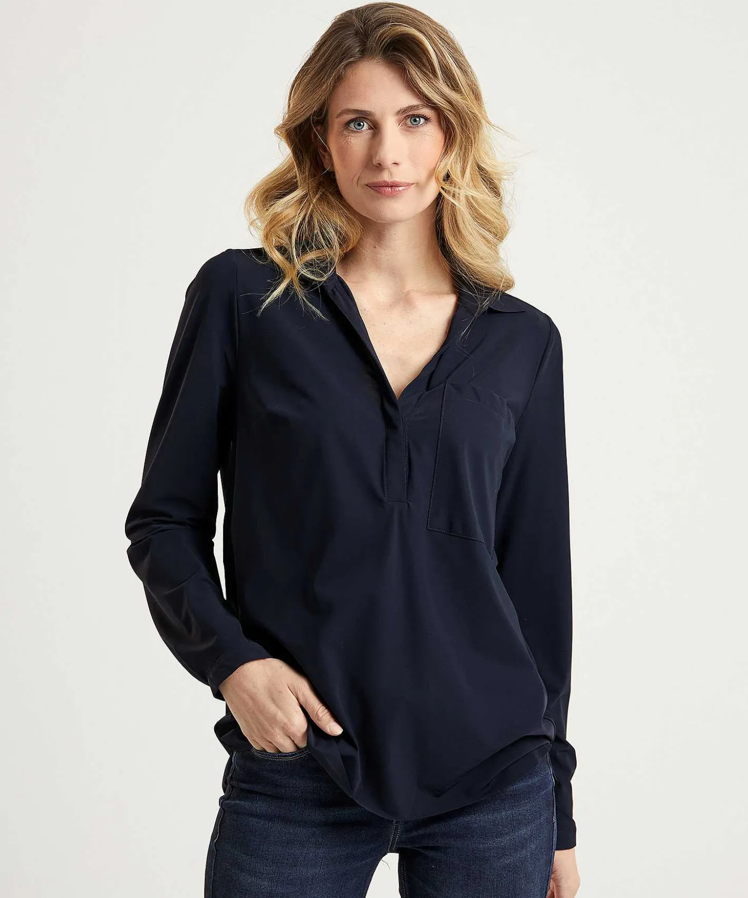 japan_tky_tunic_blouse_tr_3-1.webp Tunic Blouse Travel Fabric Kaemi*Japan TKY Best