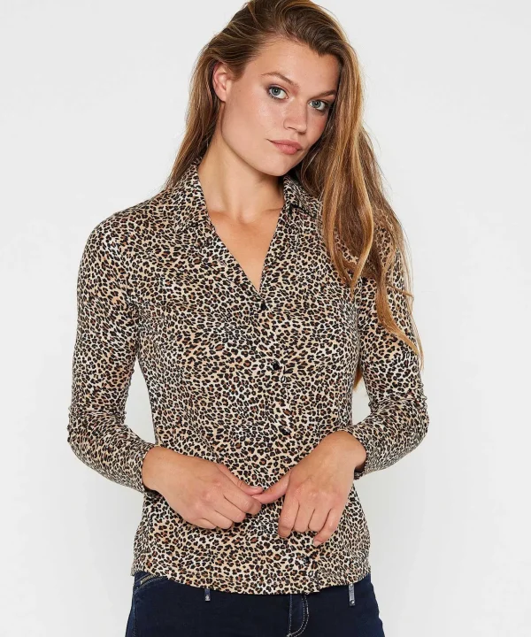 Jersey Blouse Animal Print** Store