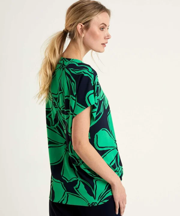Blouse Floral Print*Joseph Ribkoff Sale
