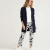 Heavy Viscose Pants Leaf Print*Joseph Ribkoff Online