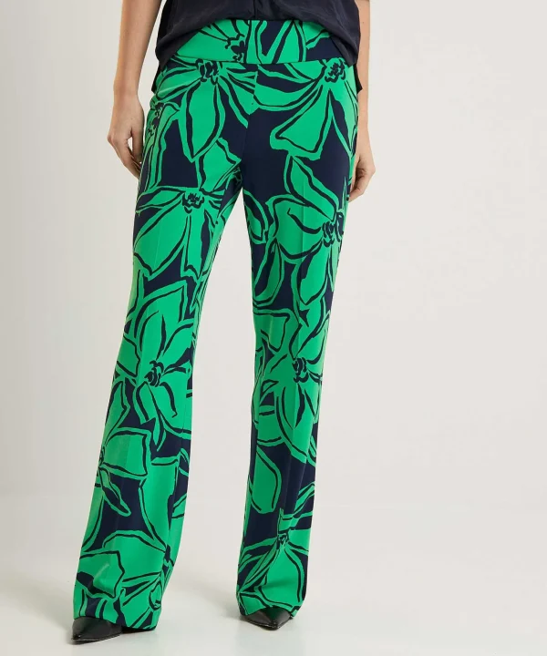 Trousers Floral Print*Joseph Ribkoff Outlet