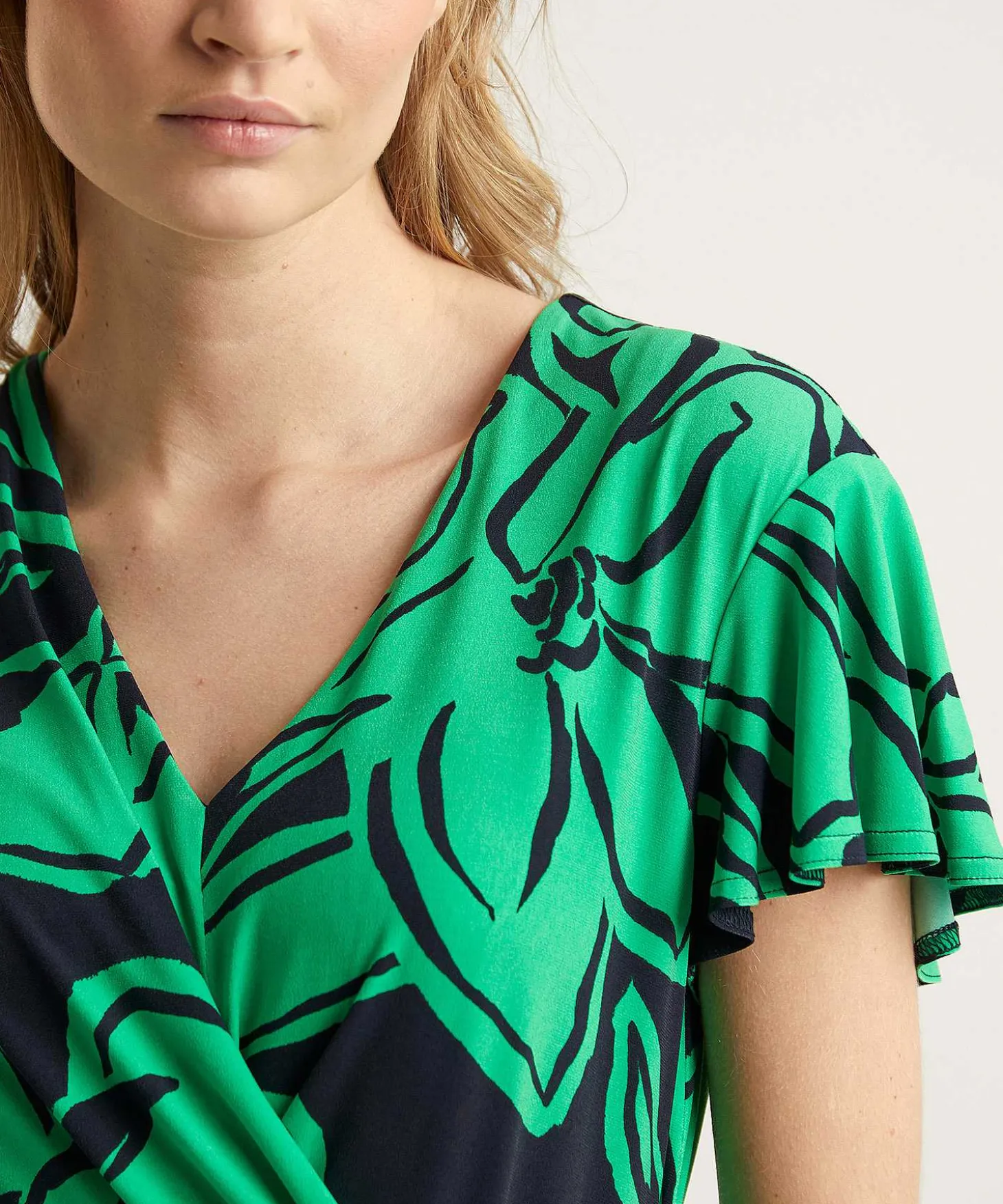 joseph_ribkoff_wrap_dress_3-1.webp Wrap Dress Bow Detail Floral Print*Joseph Ribkoff New
