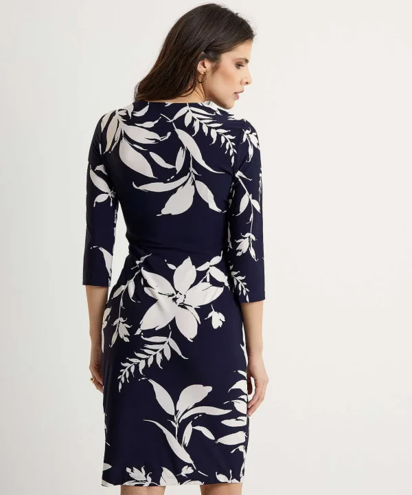 Wrap Dress Flower*Joseph Ribkoff Flash Sale