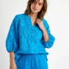 Ausbrenner Blouse Flowers Tamara*KYRA Sale