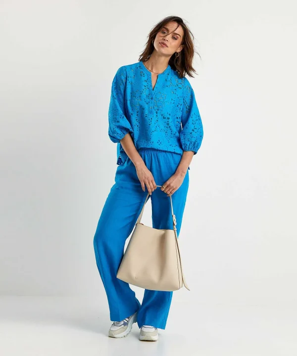 Ausbrenner Blouse Flowers Tamara*KYRA Sale