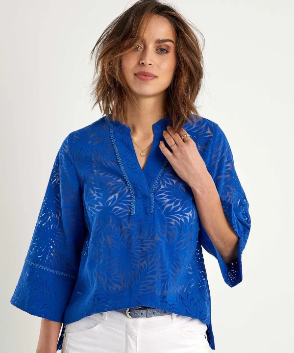 Ausbrenner Blouse Olga*KYRA Sale